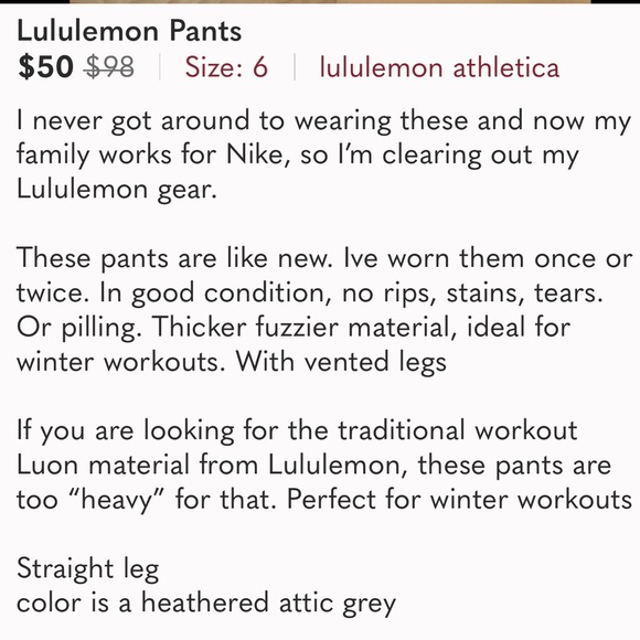 Lululemon Pants - Picture 4 of 4